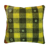 Turkish  kilim cushion cover , 45 x 45 cm
