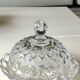Butter dish/Cheese bell. Dome/Nachtmann shape. Crystal. Diameter 19 cm