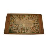 Ancient game of goose and ladies "La Grange"