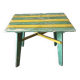 Vintage patinated garden table