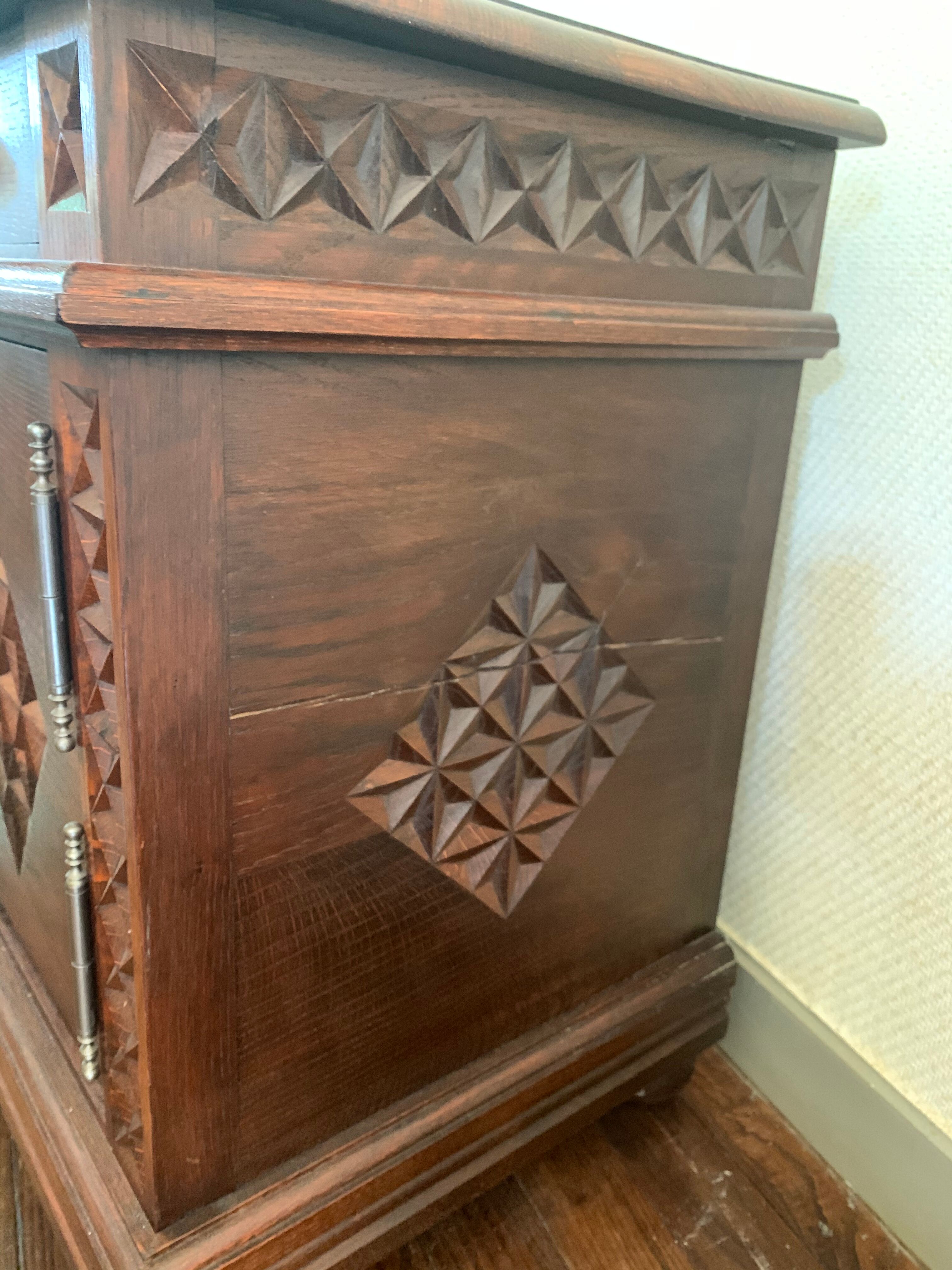 Sculpted TV furniture