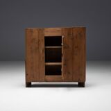 Art Populaire Alpine Cupboard, France, 19th Century