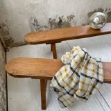 Pair of bench early 1900 oak