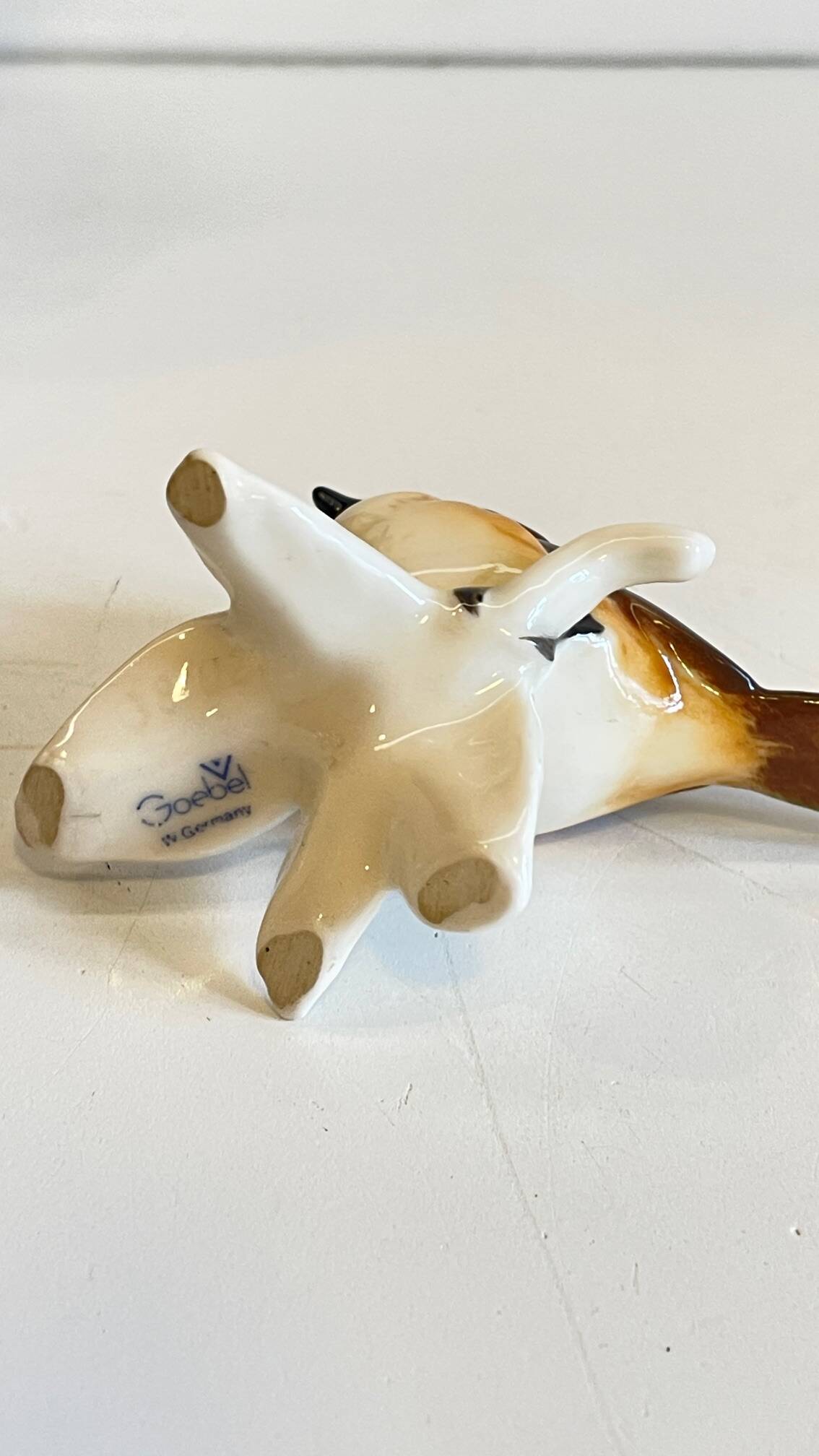 Small bird vintage german porcelain