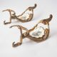 Duo de patères bronze