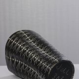 Jean de Lespinasse large vase no. 308 scarified decoration Nice 1950s