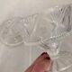 Chiseled glass candy
