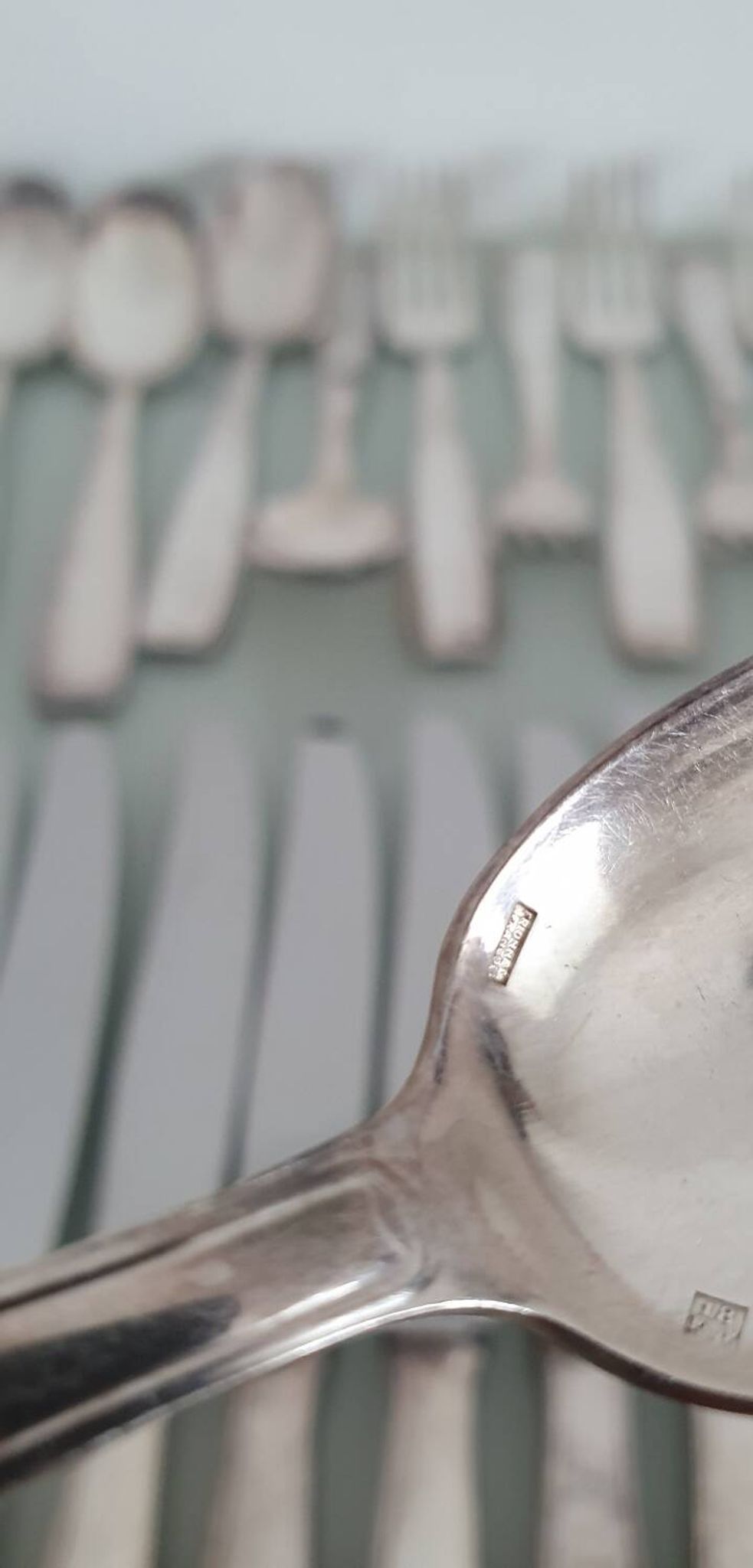 François Frionnet Art Deco silver-plated cutlery set