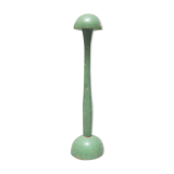 Green wooden hat holder