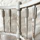 Fauteuil coin de cheminée XIXe , bois et cannage