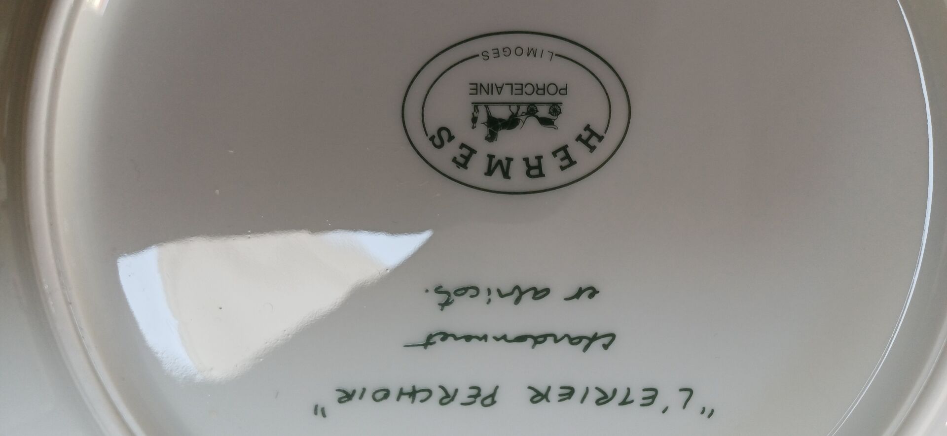 Hermès plate