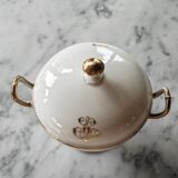 Paris porcelain sugar bowl
