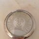 Arthus-Bertrand silver metal hourglass paperweight