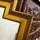 Large gold mirror in the Louis XVI style
