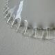 Vintage 25 cm opaline notched suspension