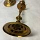 Pair of brass candlesticks