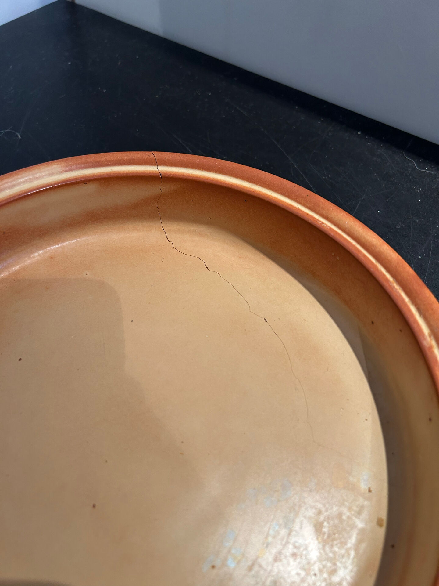 Vintage pie dish