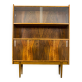 Display Cabinet in Walnut, type 1050, Poland, 1960s