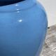 Vase en céramique bleue, 1980