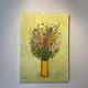 Still life with spring flowers, signed Jafé and dated on the back 1969