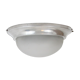 Old wall ceiling light glass and aluminium, decoration