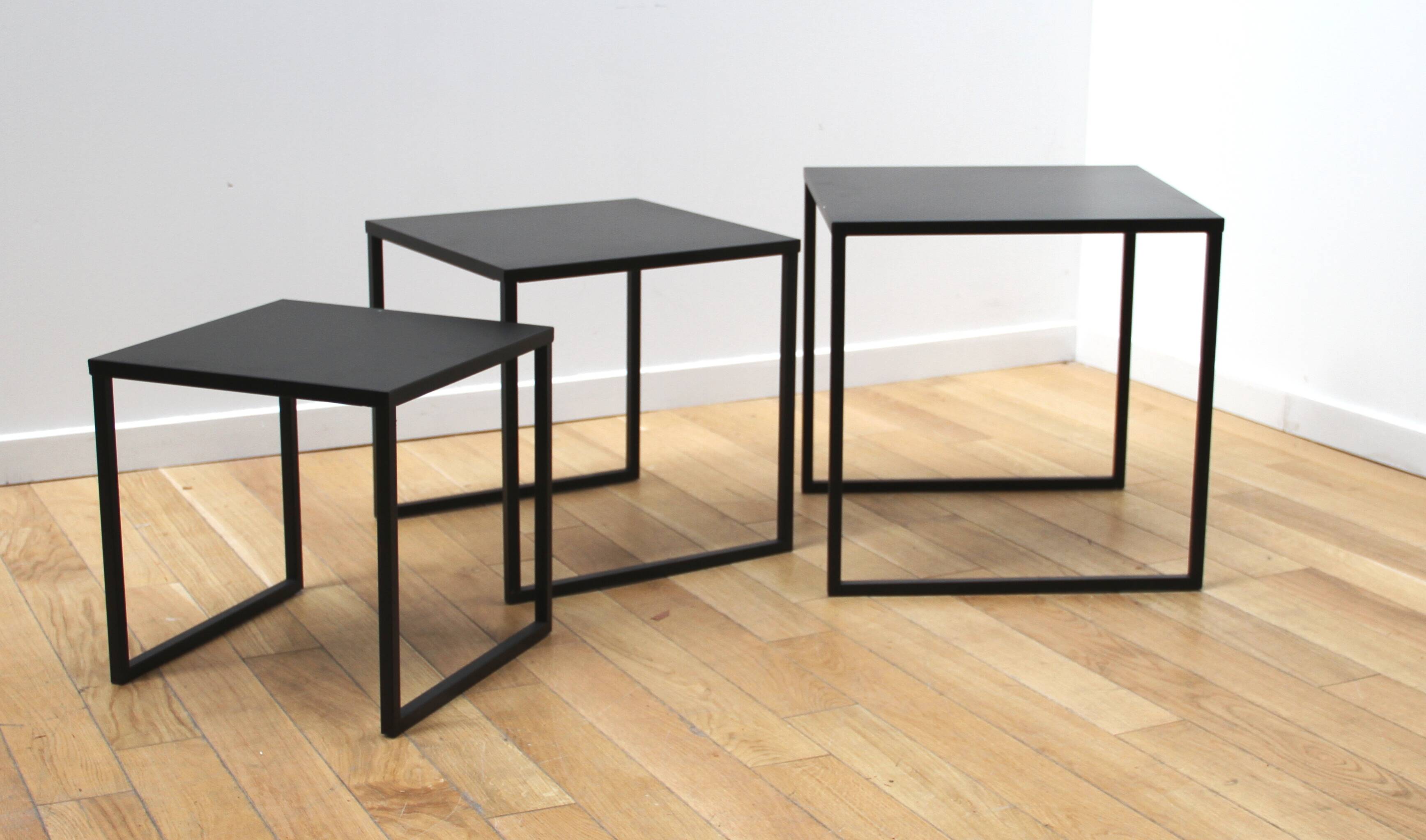 Tables design gigognes