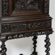 Neo-baroque cabinet from Gdansk in oak - around 1870-1880