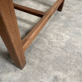 Vintage solid oak farmhouse table 6-8 people