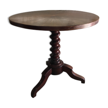 Gueridon XIXe foldable