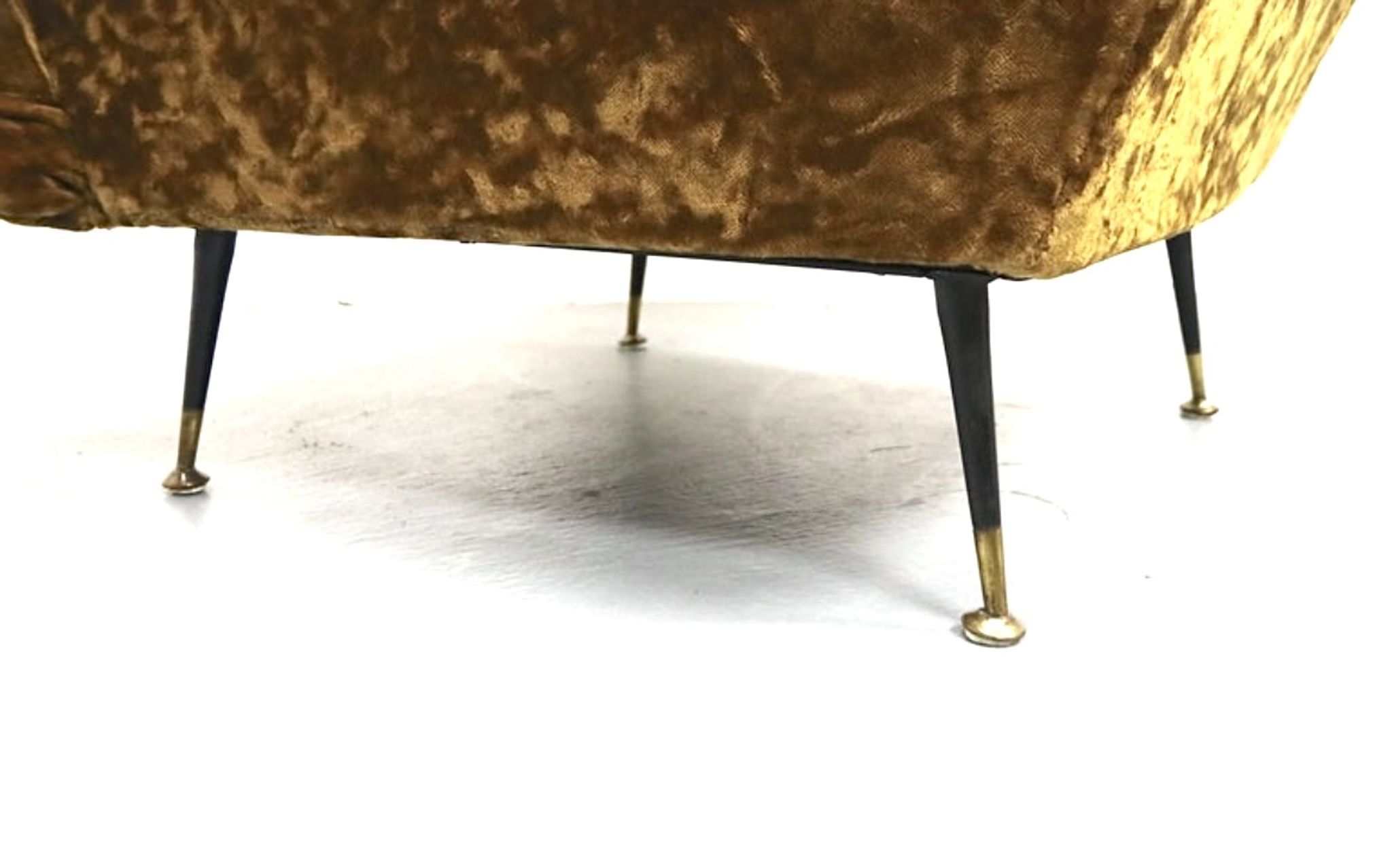 Pair set of 2 armchairs, italy 1950s