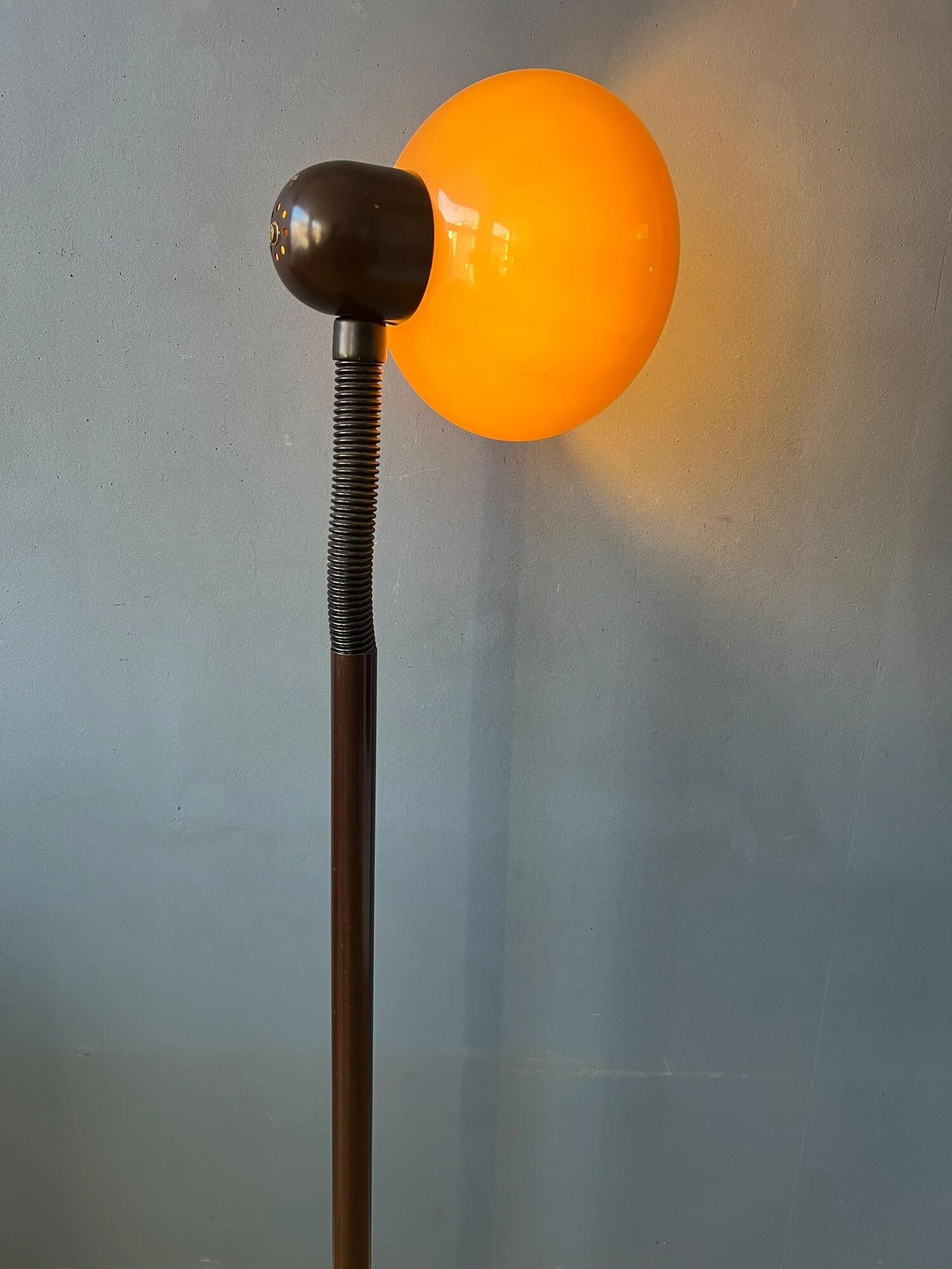 Mid-century space age mushroom floor lamp by Hala Zeist