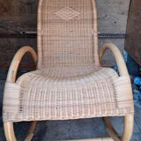 wicker rocking chair