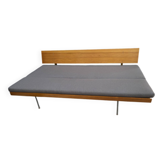Grey Daybed by Drevotex 1970s