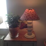 Wooden lamp foot