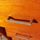 Vintage chest of drawers with tapered legs