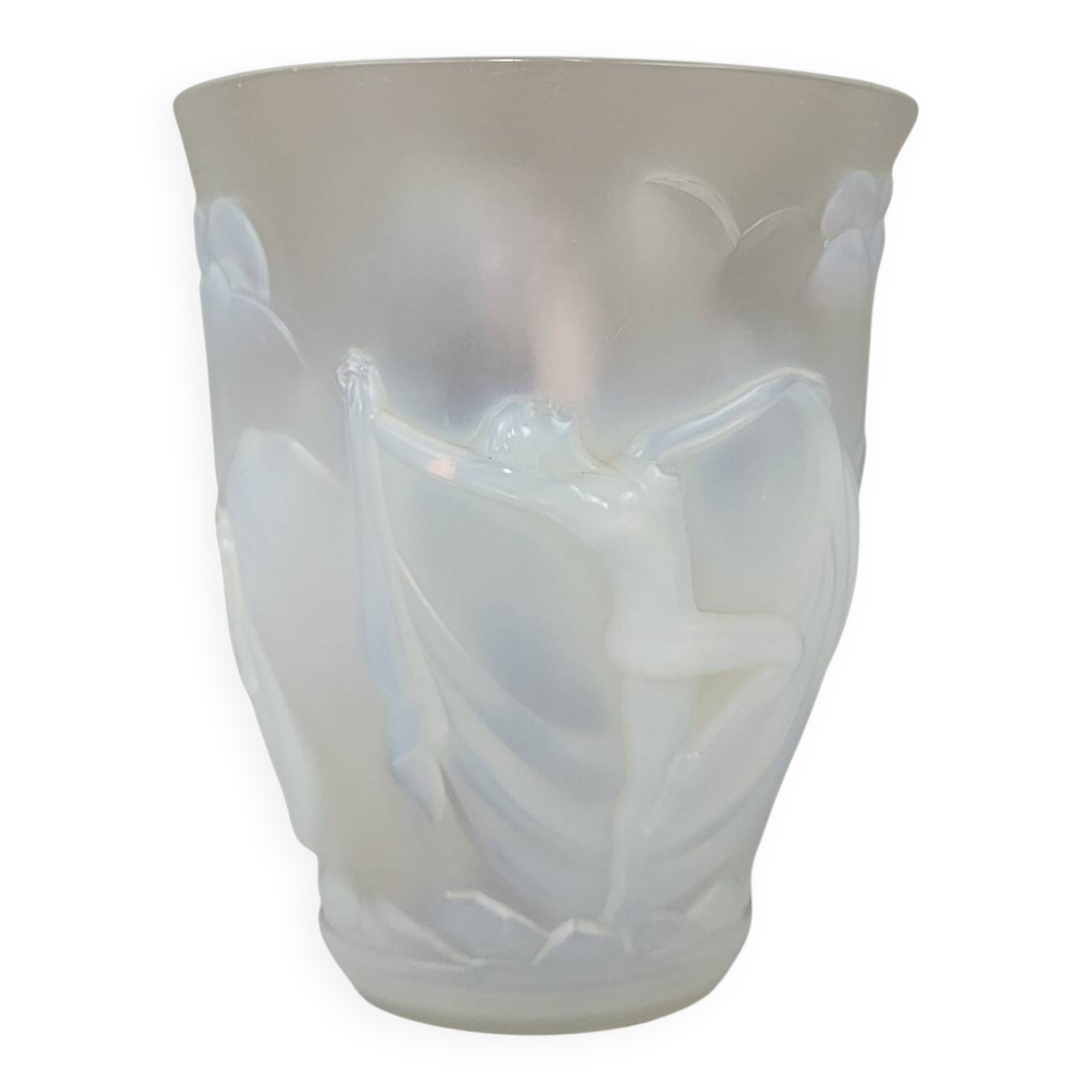 Art Deco vase by Verlys France, The Dancers