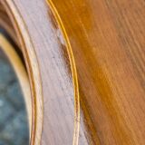 Vintage Inlay Wood Chest of Drawers in the Style of Louis XIV