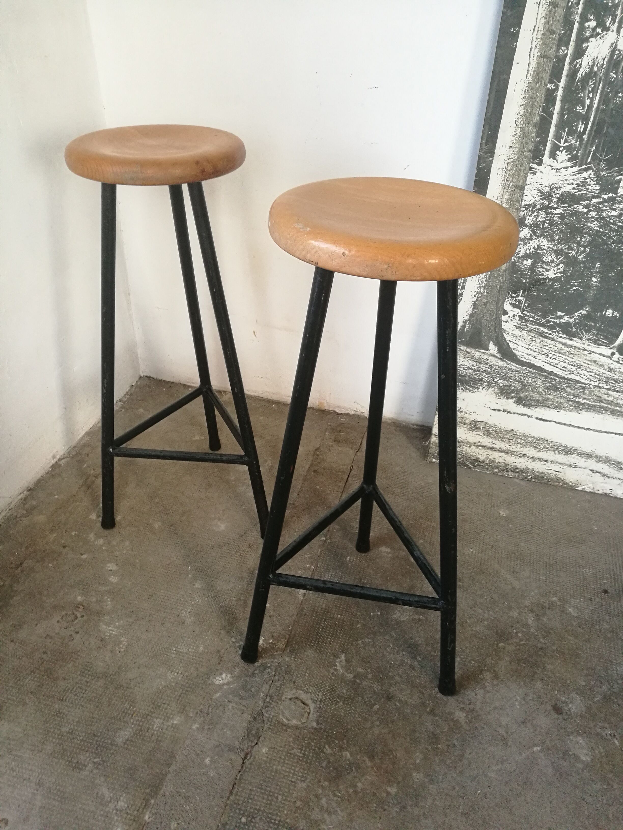 Pair of bar stools