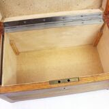 Solid wood chest