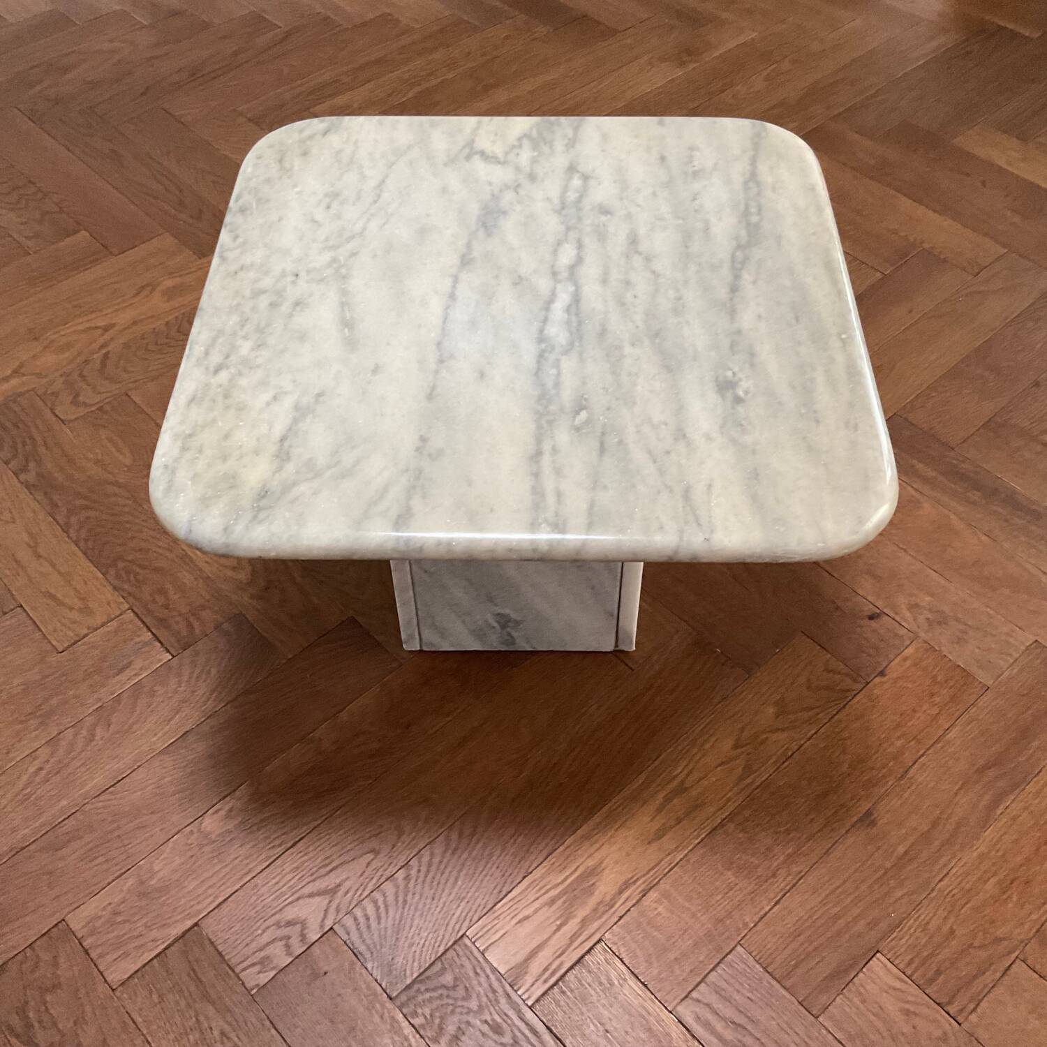 Marble coffee table