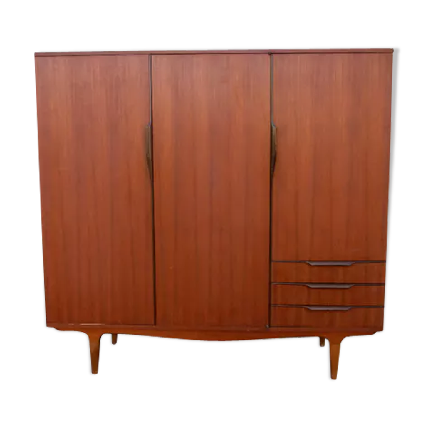 Armoire scandinave en teck des années 1970