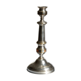 Silver metal chandelier