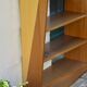 Asymmetrical two-coloured wooden library, Denmark 1990