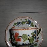 Set of 6 coffee/tea cups and 12 matching saucers from the 50's