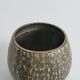 Vase en grès brun Birka Rubus de style mid-century modern par Gunnar Nylund, Rörstrand