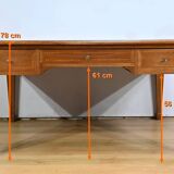 Important architect's desk in mahogany - 1920