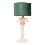 Vintage ceramic palm tree lamp, 1970s