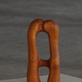 Decorative wooden sculpture "Love" by Ole Wettergren, Denmark, 2000s