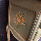 Dresser called "jumping" painted wood