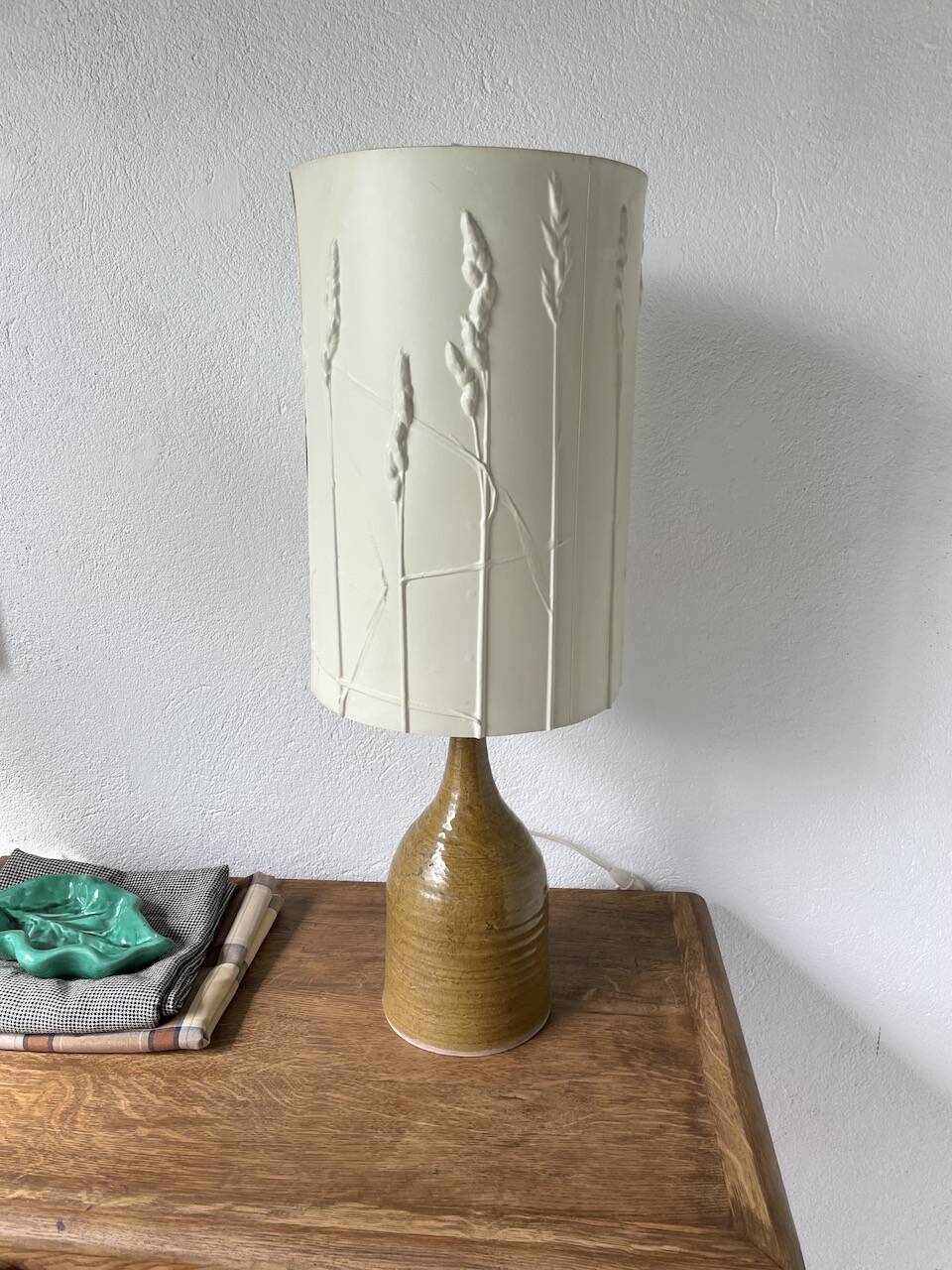 50s ceramic lamp Poteries du Marias